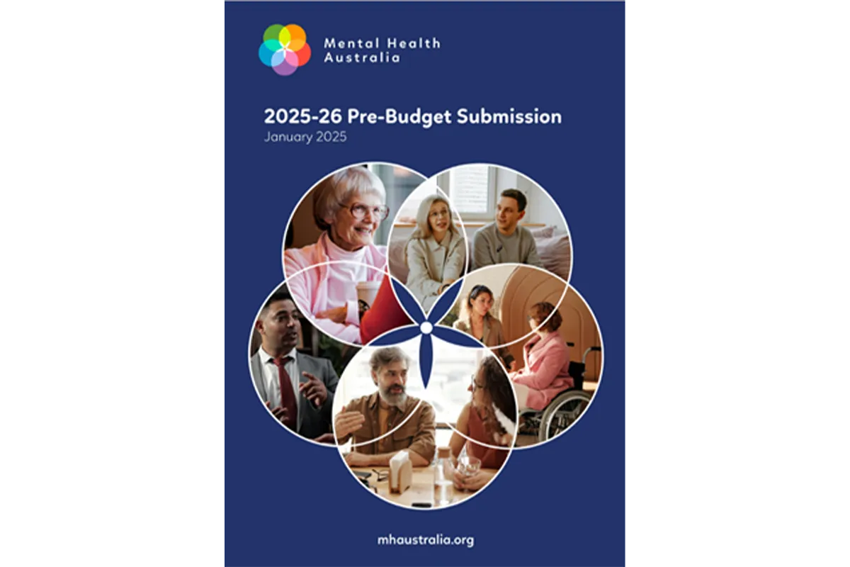 Mental Health Australia's 2025-2026 Pre-Budget submission